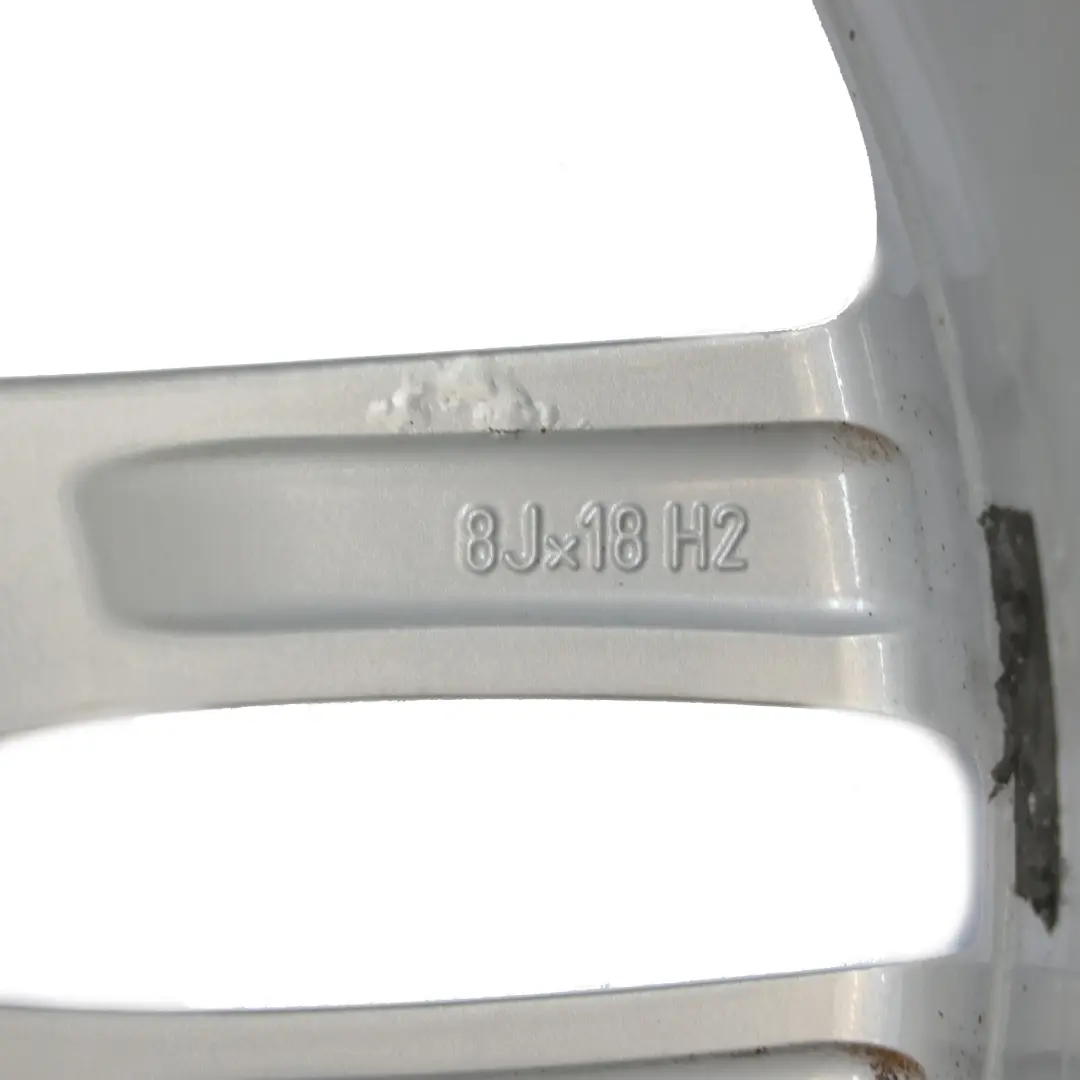 BMW F20 F21 Rear Silver Alloy Wheel Rim 18" ET:52 8J M Double Spoke 461 - SKU 7846785-3 - Part number 7846785