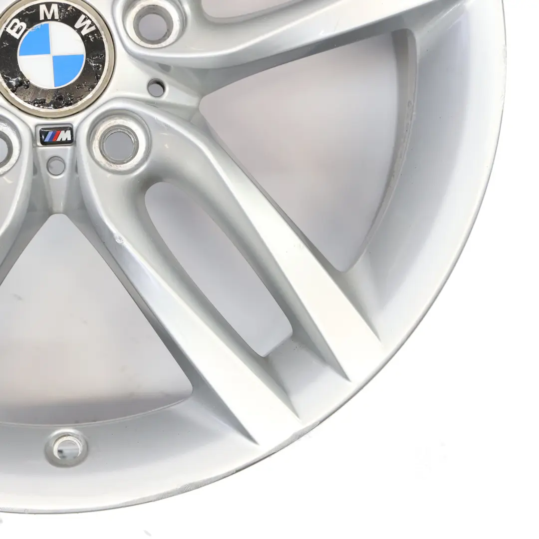 BMW F20 F21 llanta trasera aleación plata 18 "ET:52 8J M doble radio 461 - SKU 7846785-3 - Número de pieza 7846785