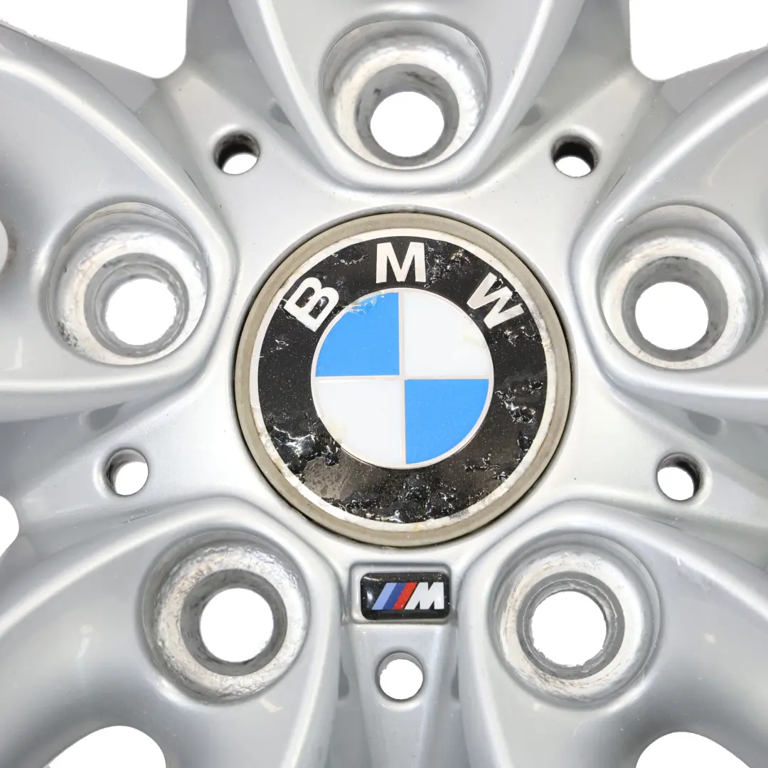 BMW F20 F21 Rear Silver Alloy Wheel Rim 18" ET:52 8J M Double Spoke 461 - SKU 7846785-3 - Part number 7846785