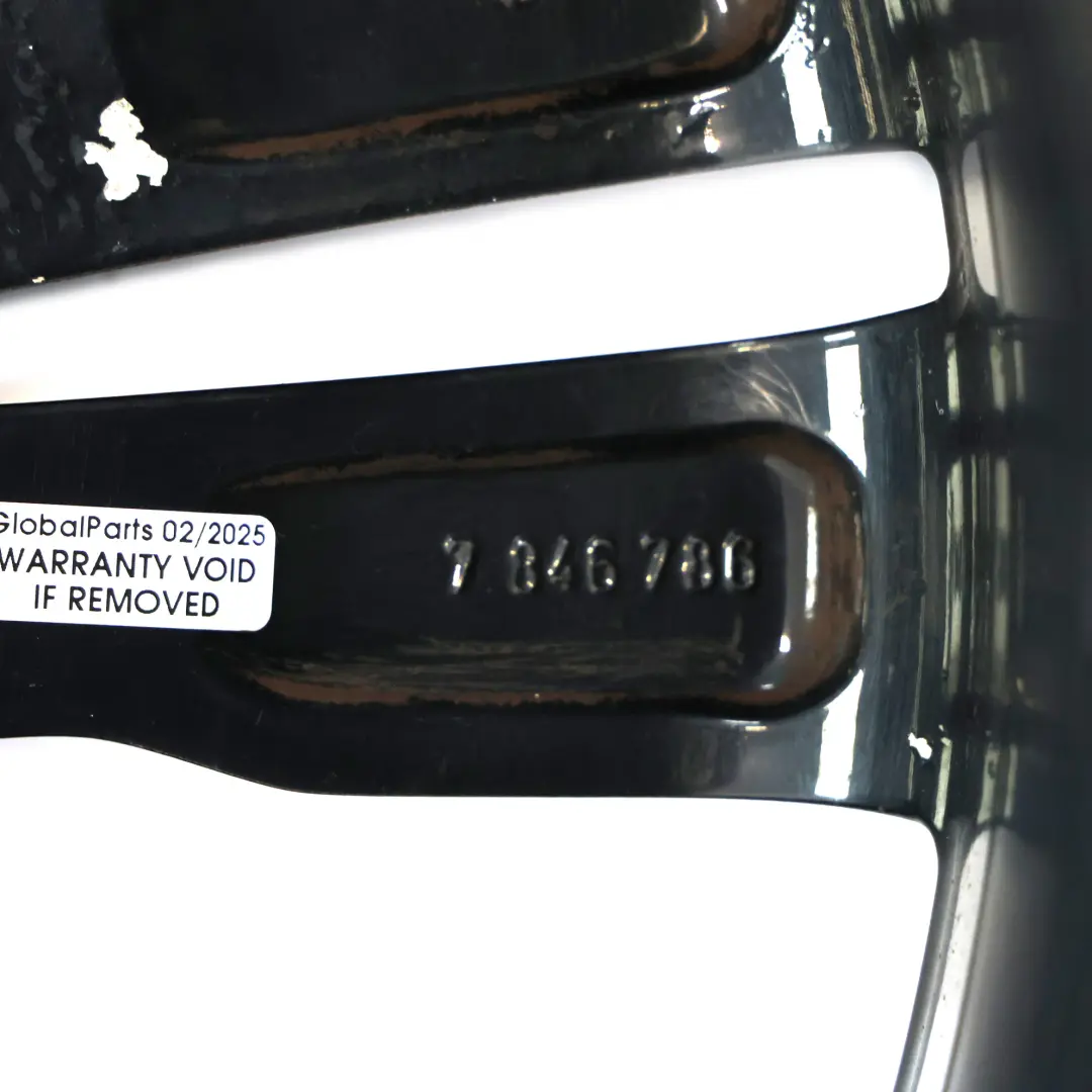  Llanta BMW X5 F15 Aleación Negra 19" M Doble Radio 467 9J ET:37 - SKU 7846786-4 - Número de pieza 7846786