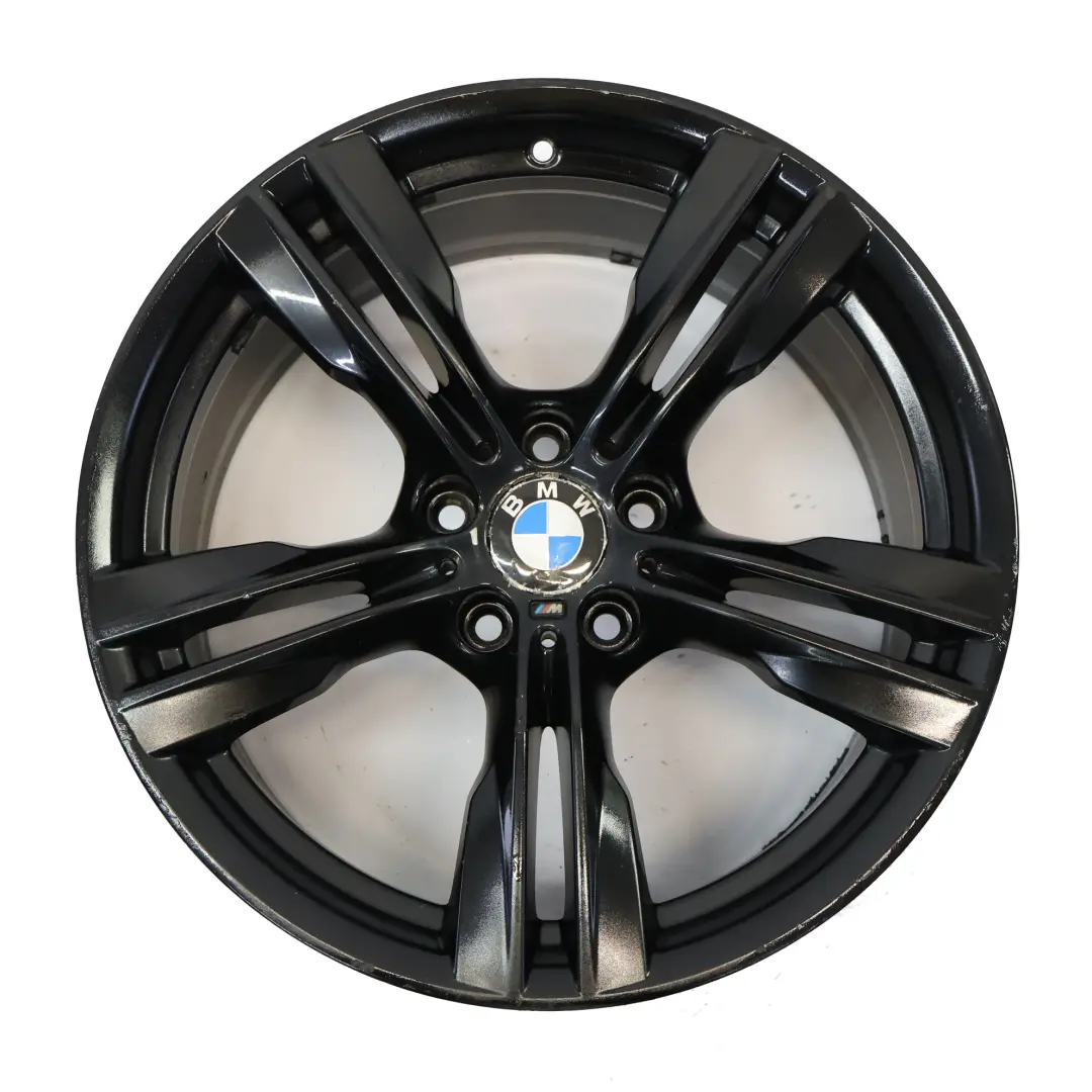 Rim BMW X5 F15 Black Alloy 19" M Double Spoke 467 9J ET:37 to Wheel with Part number 7846786 Wheel Rim BMW X5 F15 Black Alloy 19" M Double Spoke 467 9J ET:37 - SKU 7846786-5 - Part number 7846786