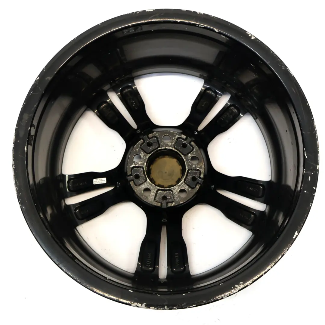 Rim BMW X5 F15 Black Alloy 19" M Double Spoke 467 9J ET:37 to Wheel with Part number 7846786 Wheel Rim BMW X5 F15 Black Alloy 19" M Double Spoke 467 9J ET:37 - SKU 7846786-5 - Part number 7846786