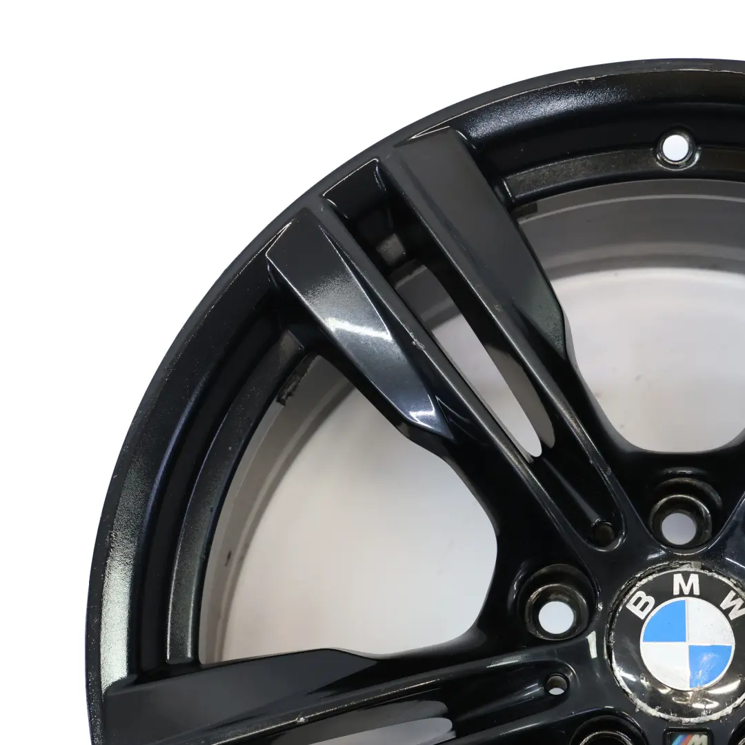 Rim BMW X5 F15 Black Alloy 19" M Double Spoke 467 9J ET:37 to Wheel with Part number 7846786 Wheel Rim BMW X5 F15 Black Alloy 19" M Double Spoke 467 9J ET:37 - SKU 7846786-5 - Part number 7846786
