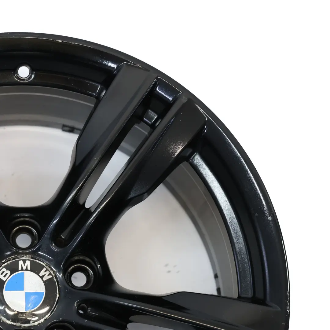 Rim BMW X5 F15 Black Alloy 19" M Double Spoke 467 9J ET:37 to Wheel with Part number 7846786 Wheel Rim BMW X5 F15 Black Alloy 19" M Double Spoke 467 9J ET:37 - SKU 7846786-5 - Part number 7846786