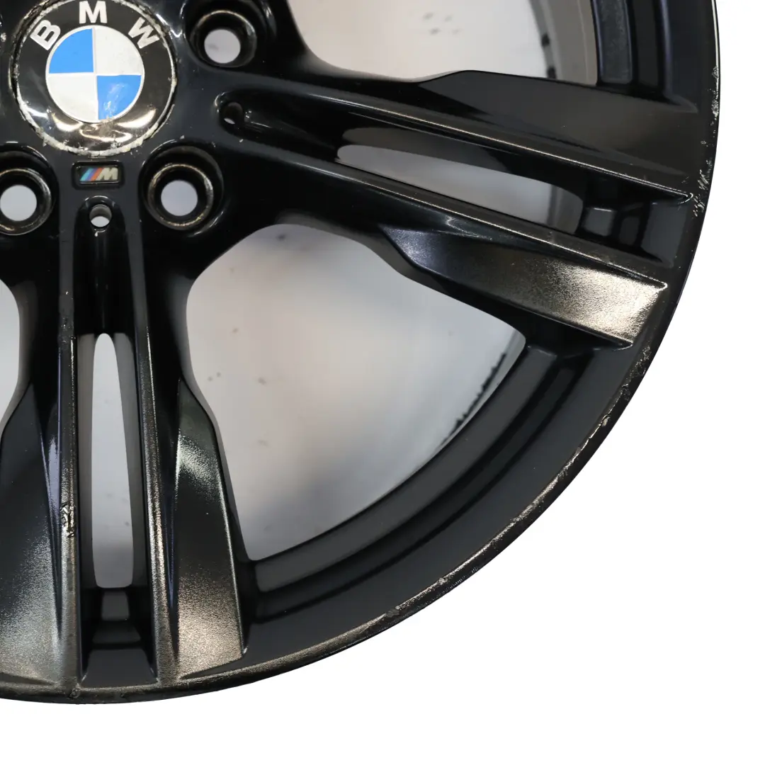 Rim BMW X5 F15 Black Alloy 19" M Double Spoke 467 9J ET:37 to Wheel with Part number 7846786 Wheel Rim BMW X5 F15 Black Alloy 19" M Double Spoke 467 9J ET:37 - SKU 7846786-5 - Part number 7846786