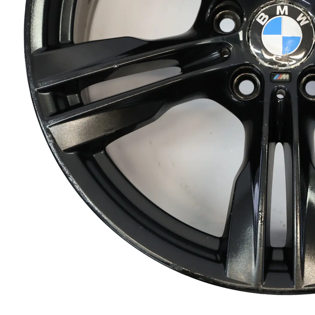 Rim BMW X5 F15 Black Alloy 19" M Double Spoke 467 9J ET:37 to Wheel with Part number 7846786 Wheel Rim BMW X5 F15 Black Alloy 19" M Double Spoke 467 9J ET:37 - SKU 7846786-5 - Part number 7846786