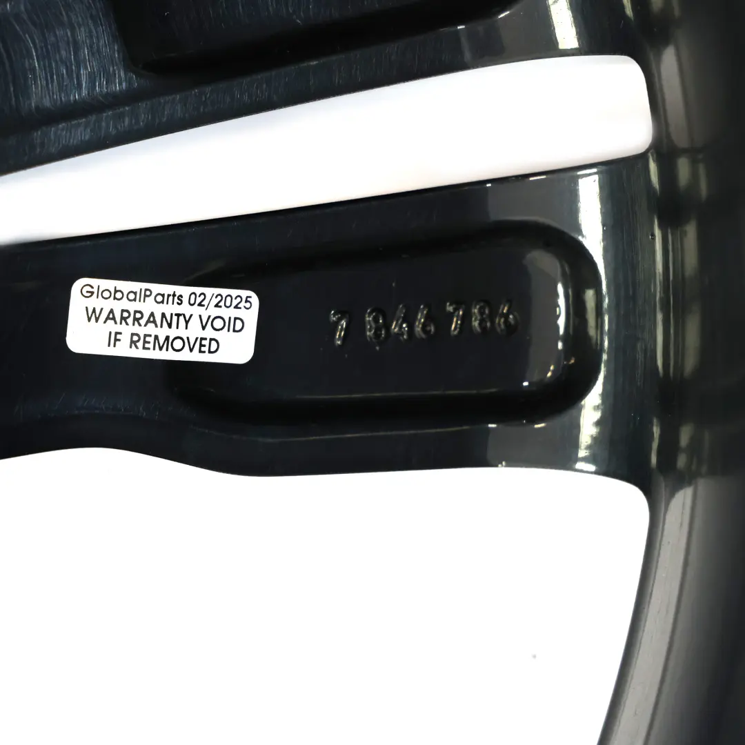 Rim BMW X5 F15 Black Alloy 19" M Double Spoke 467 9J ET:37 to Wheel with Part number 7846786 Wheel Rim BMW X5 F15 Black Alloy 19" M Double Spoke 467 9J ET:37 - SKU 7846786-6 - Part number 7846786