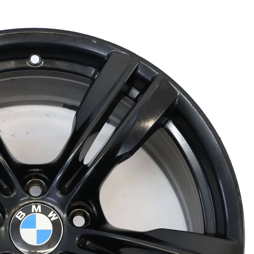Rim BMW X5 F15 Black Alloy 19" M Double Spoke 467 9J ET:37 to Wheel with Part number 7846786 Wheel Rim BMW X5 F15 Black Alloy 19" M Double Spoke 467 9J ET:37 - SKU 7846786-6 - Part number 7846786