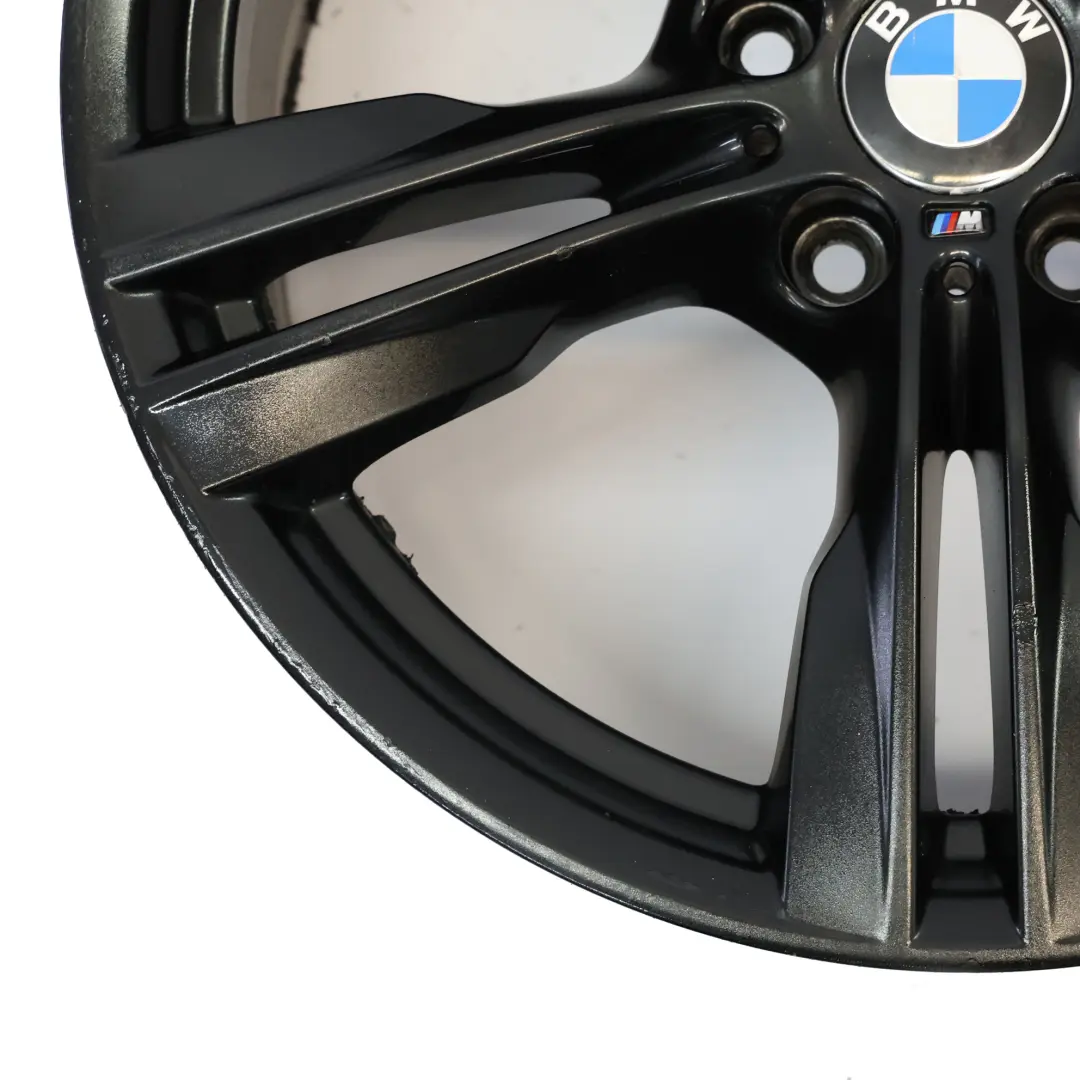 Rim BMW X5 F15 Black Alloy 19" M Double Spoke 467 9J ET:37 to Wheel with Part number 7846786 Wheel Rim BMW X5 F15 Black Alloy 19" M Double Spoke 467 9J ET:37 - SKU 7846786-6 - Part number 7846786