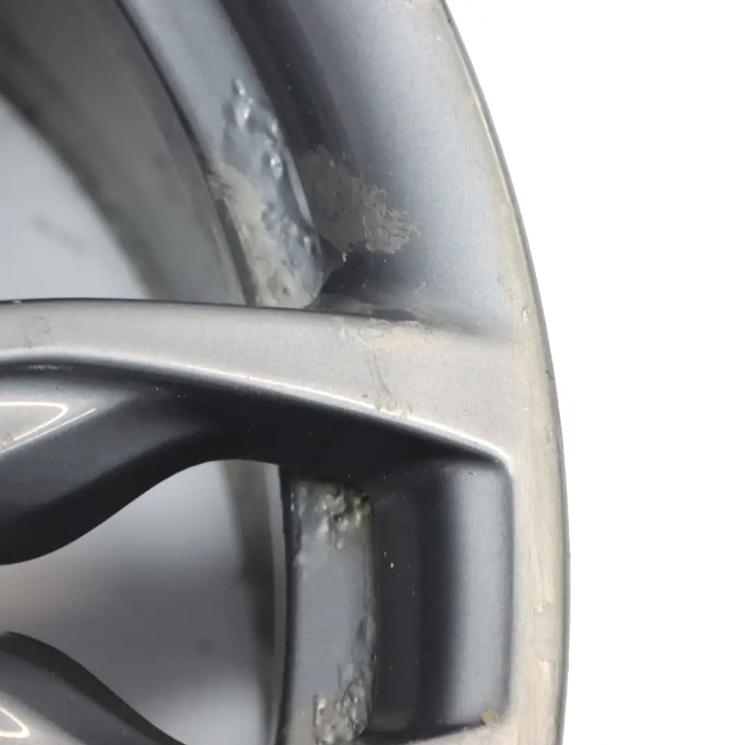BMW F20 F21 F22 Srebrna Felga Aluminiowa Tylna 18" 8J ET:52 M Spoke 436 - SKU 7847414-2 - Numer Części 7847414