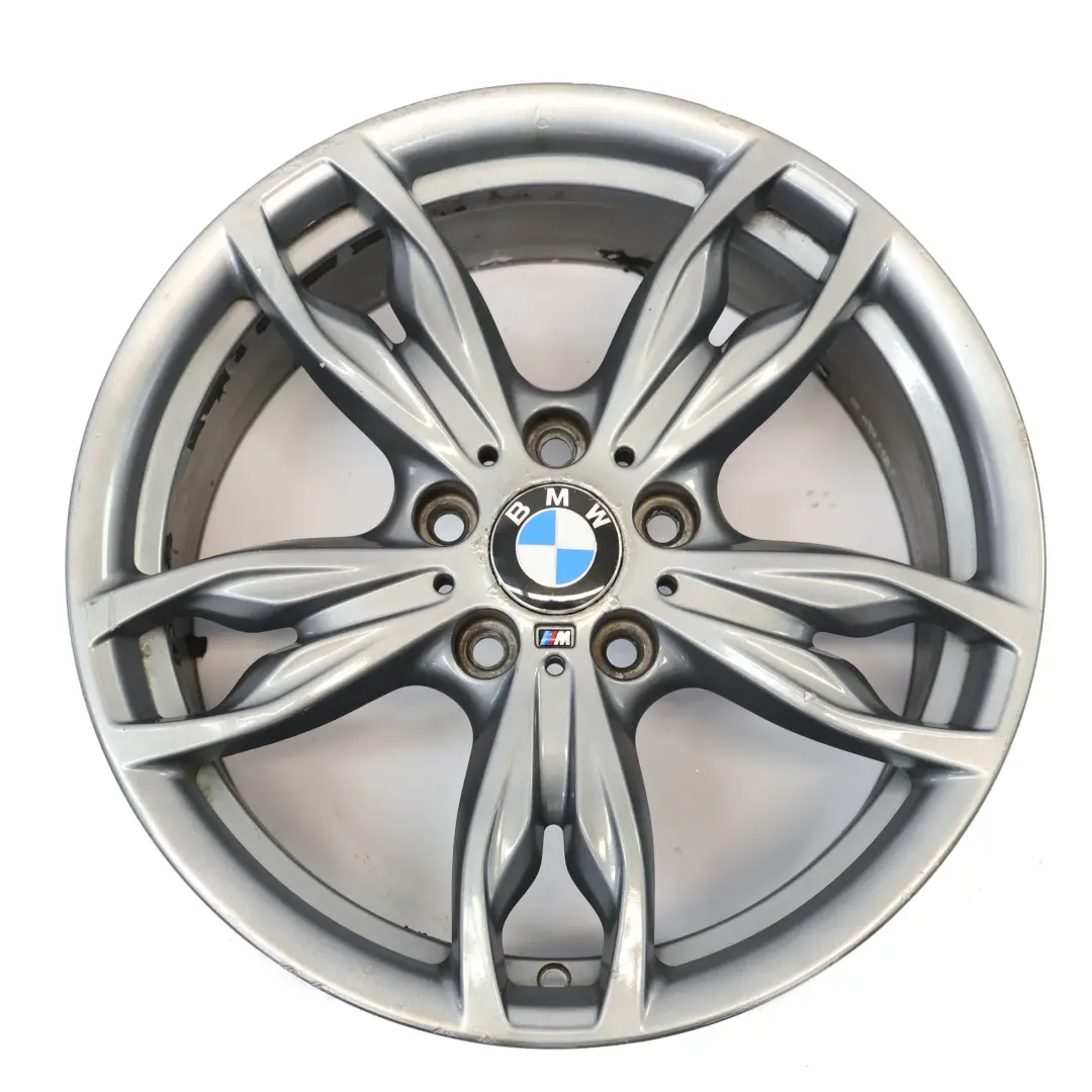 BMW F20 F21 F22 Cerchio Lega Posteriore Argento 18" 8J ET:52 M Doppie Razze 436 - SKU 7847414-3 - Numero di parte 7847414