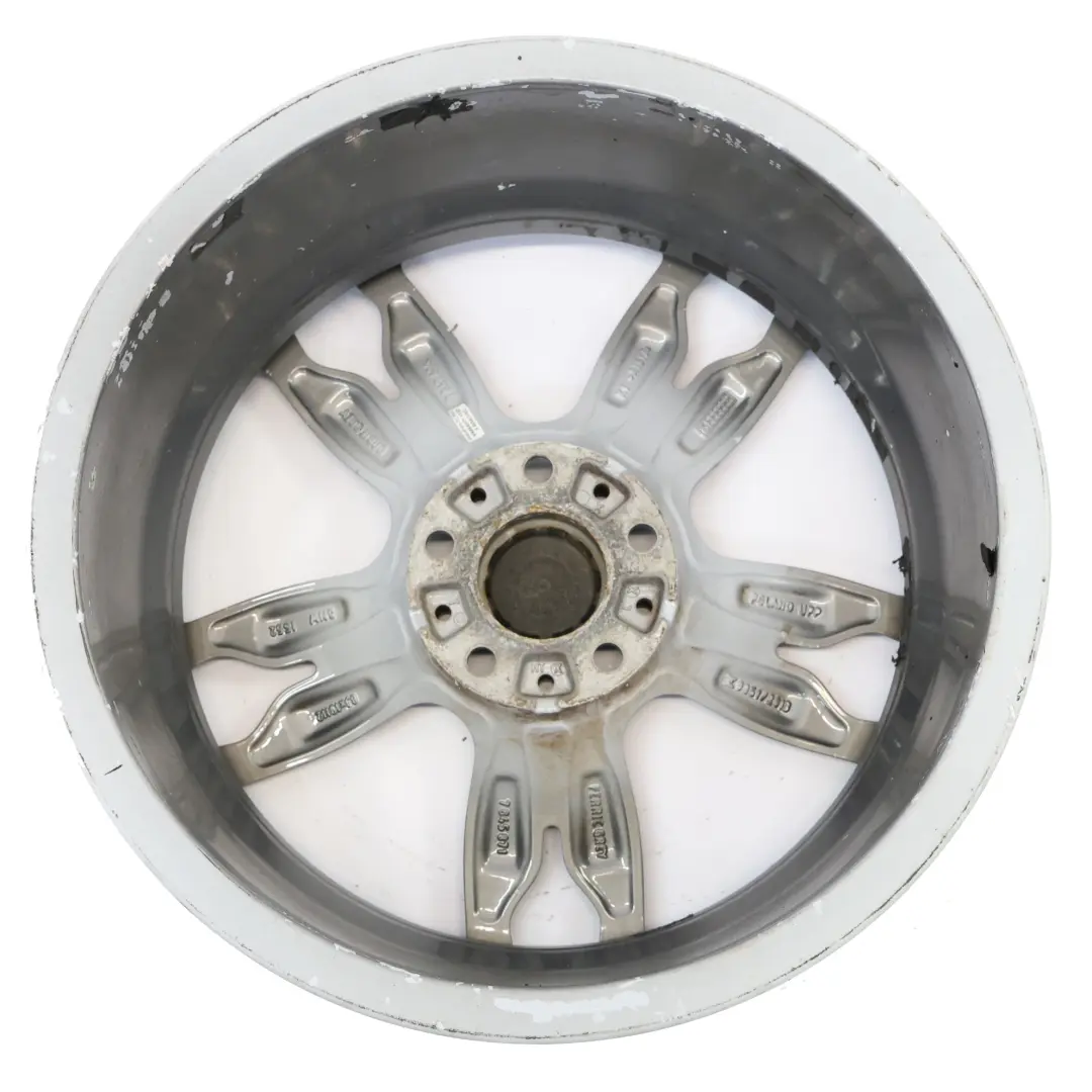 BMW F20 F21 F22 Cerchio Lega Posteriore Argento 18" 8J ET:52 M Doppie Razze 436 - SKU 7847414-3 - Numero di parte 7847414