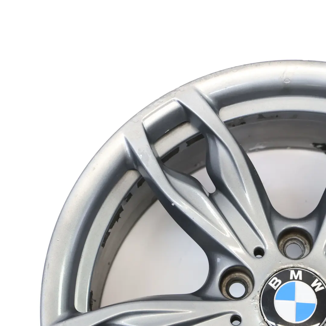 BMW F20 F21 F22 Cerchio Lega Posteriore Argento 18" 8J ET:52 M Doppie Razze 436 - SKU 7847414-3 - Numero di parte 7847414