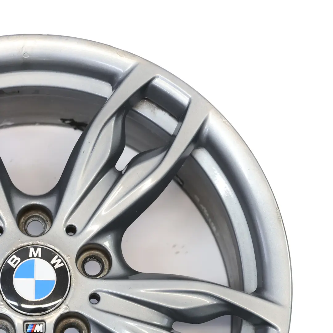 BMW F20 F21 F22 Cerchio Lega Posteriore Argento 18" 8J ET:52 M Doppie Razze 436 - SKU 7847414-3 - Numero di parte 7847414