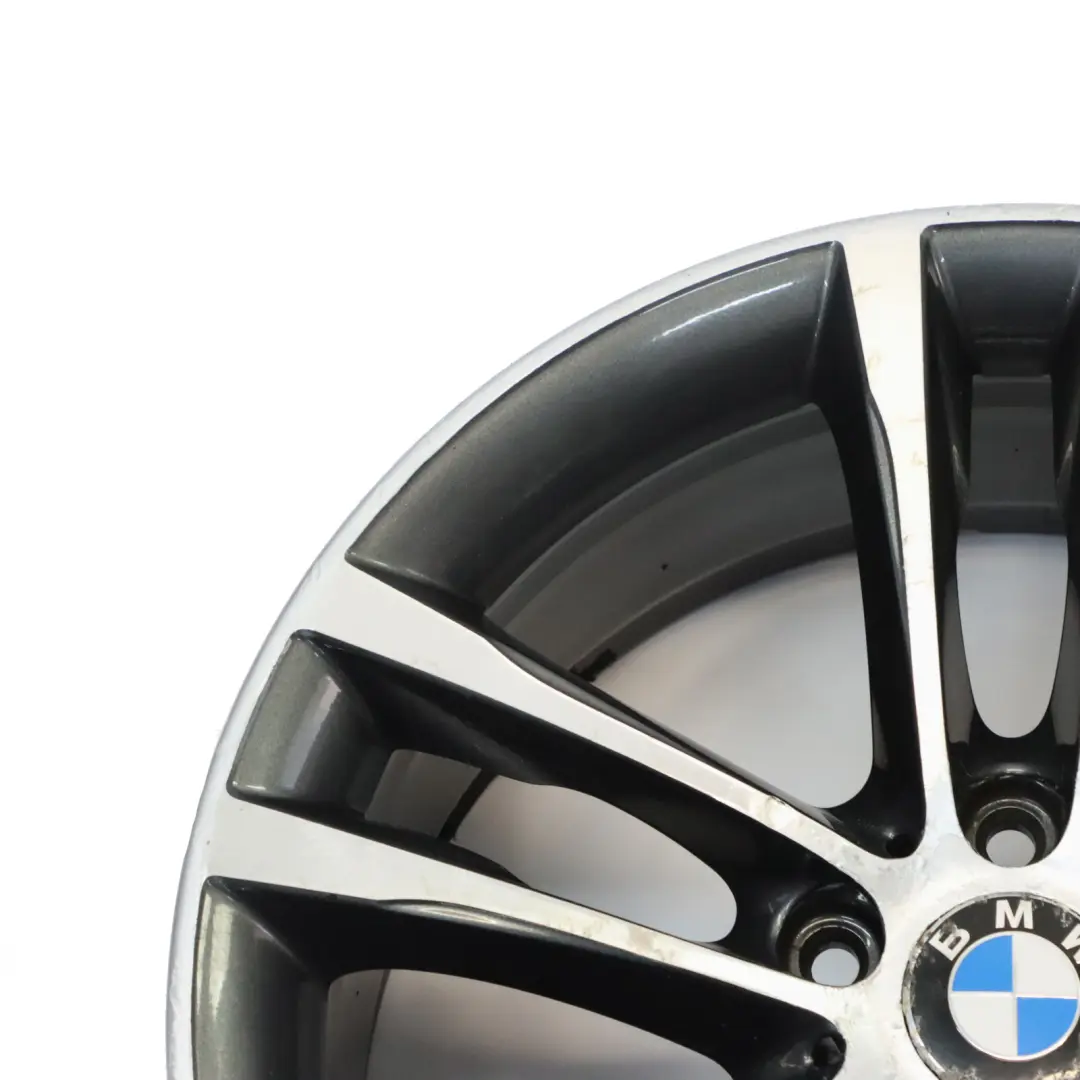 BMW F34 GT Felga Aluminiowa Przód 19" 8J ET:30 M Double Spoke 598M - SKU 7847543-1 - Numer Części 7847543