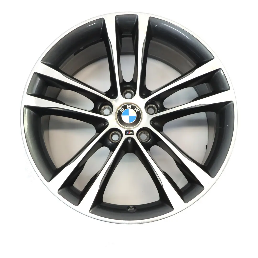  Jante Arrière Alliage BMW F34 GT 19" 9J ET:42 M À Doubles Rayons 598M - SKU 7847544-1 - Numéro de pièce 7847544