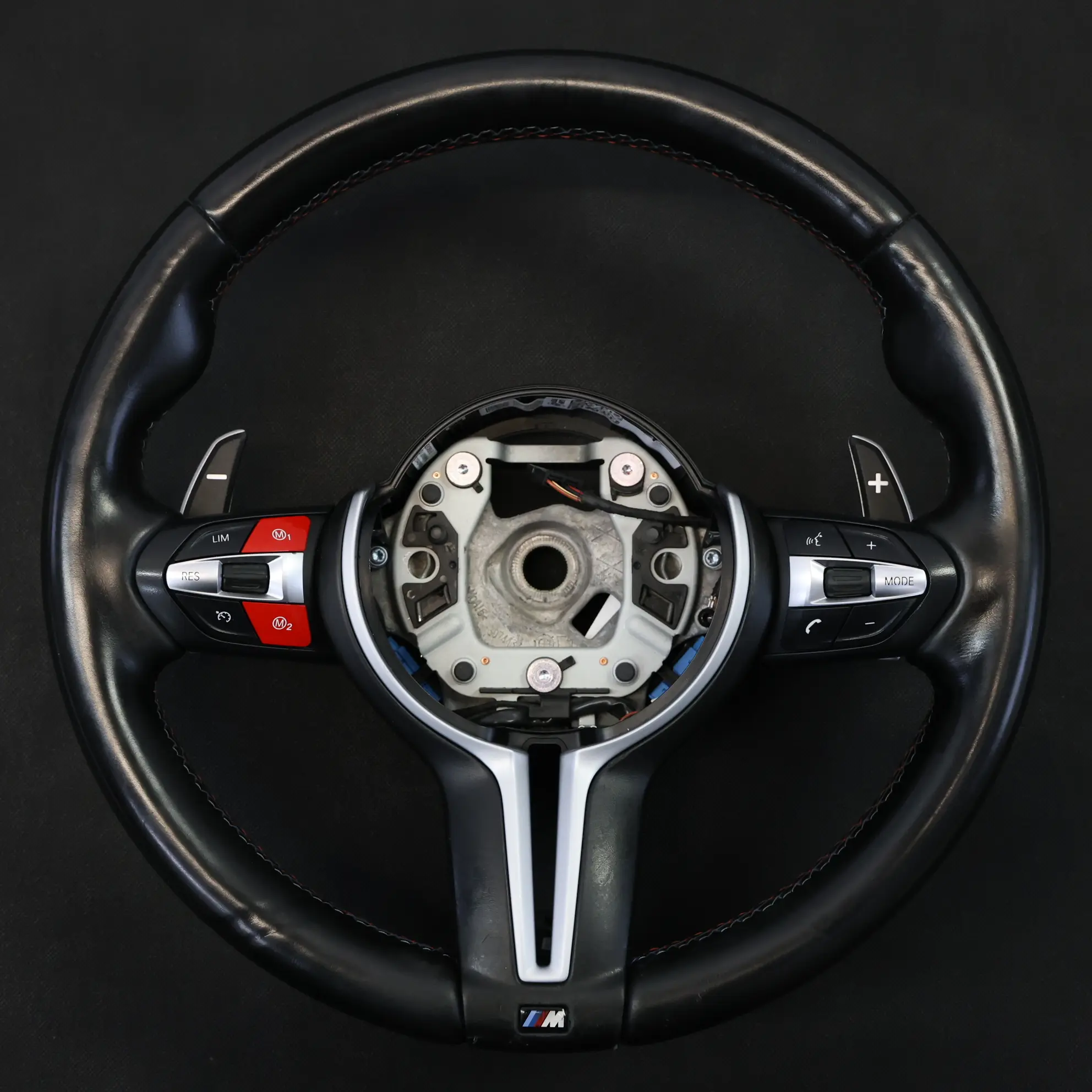 Volante BMW F80 M3 F82 M4 In Pelle Nera M Sport Cambio al Volante