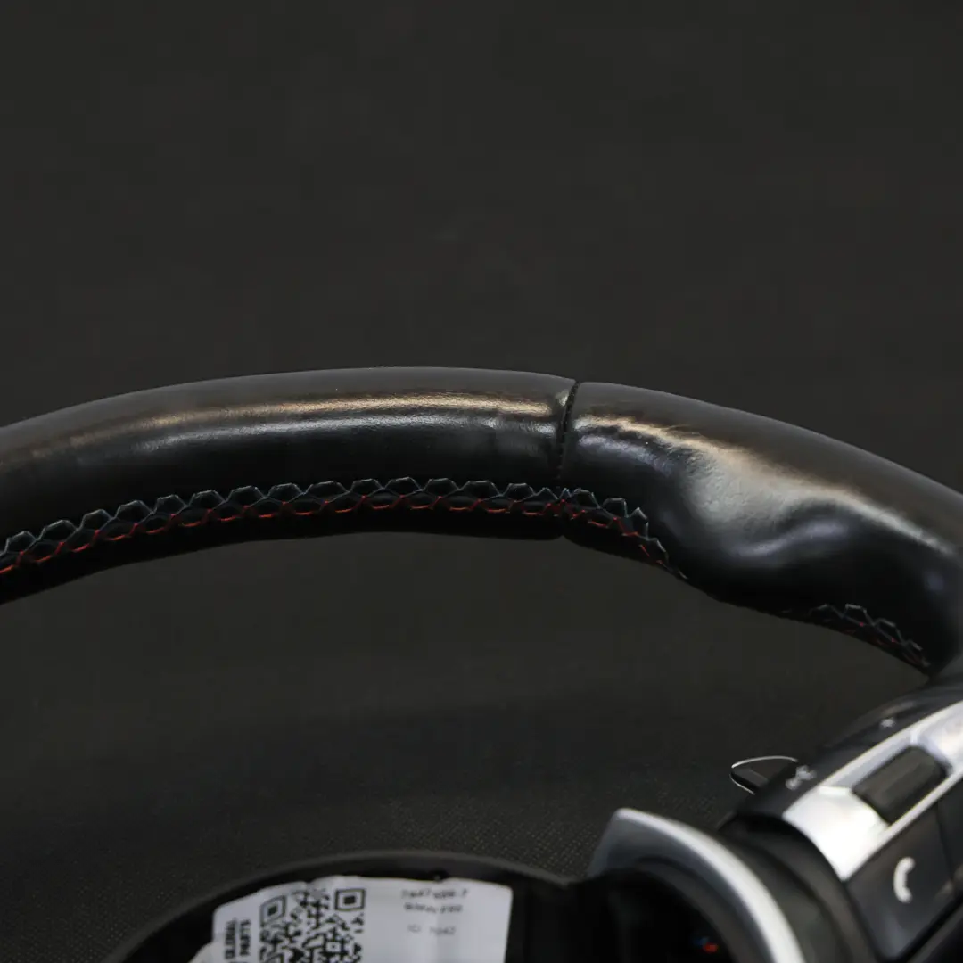 Steering Wheel BMW F80 M3 F82 M4 Black Leather M Sport Paddle Shift to with Part number 7847606 Steering Wheel BMW F80 M3 F82 M4 Black Leather M Sport Paddle Shift - SKU 7847606-7 - Part number 7847606