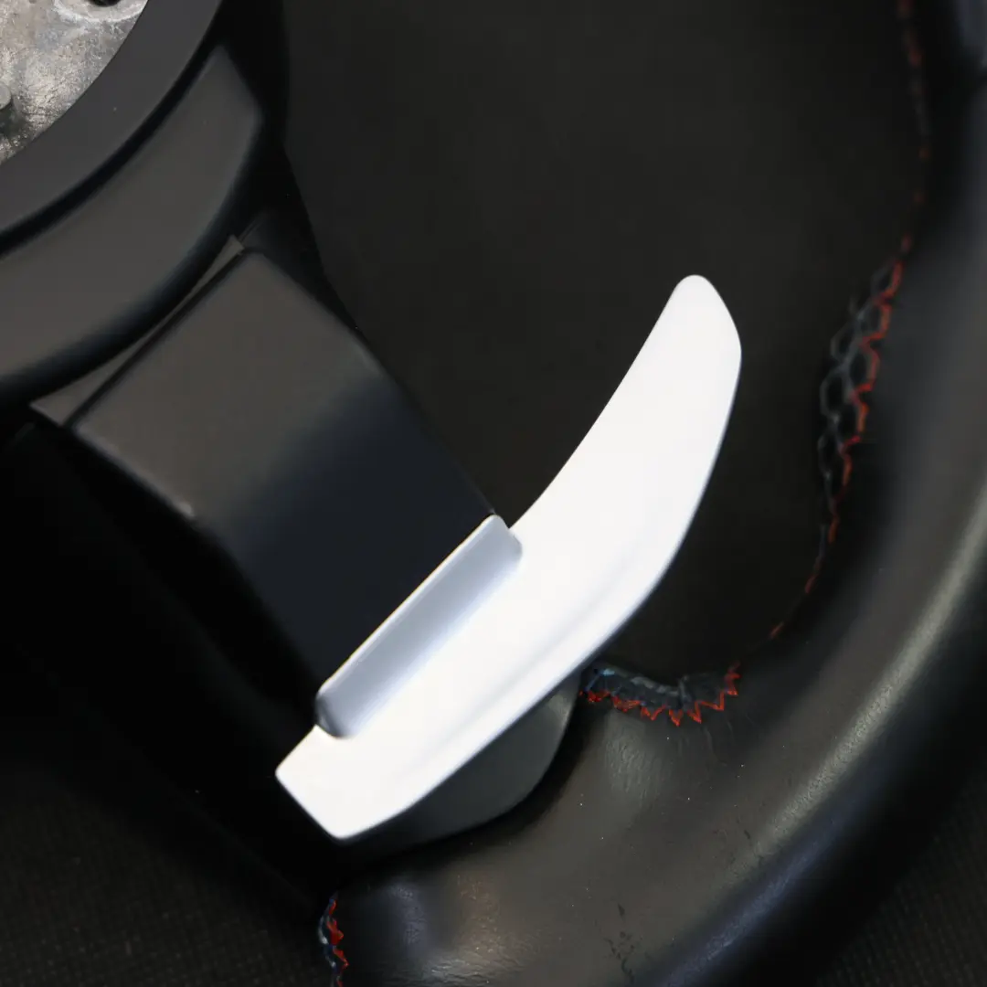 Steering Wheel BMW F80 M3 F82 M4 Black Leather M Sport Paddle Shift to with Part number 7847606 Steering Wheel BMW F80 M3 F82 M4 Black Leather M Sport Paddle Shift - SKU 7847606-7 - Part number 7847606