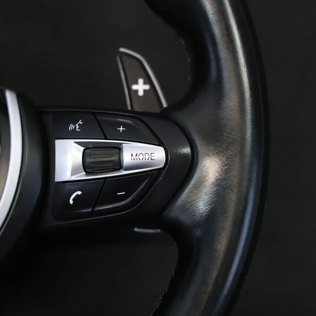 Cuero Negro M Sport Palanca de Cambio para Volante BMW F80 M3 F82 M4 con número de pieza 7847606 Volante BMW F80 M3 F82 M4 Cuero Negro M Sport Palanca de Cambio - SKU 7847606-7 - Número de pieza 7847606