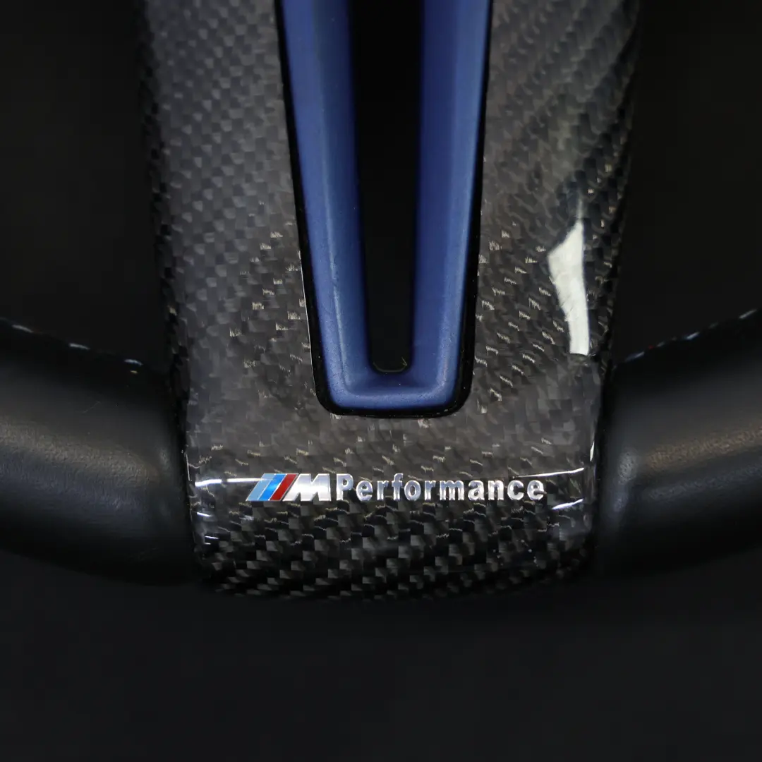 Volant BMW F87 M2 F80 M3 M Performance Cuir Noir Palettes Changement Vitesse  - SKU 7847607-4 - Numéro de pièce 7847607
