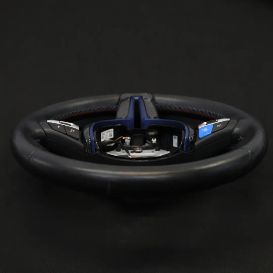 Steering Wheel BMW F87 M2 F80 M3 M Performance Black Leather Heated Paddle Shift to with Part number 7847607 Steering Wheel BMW F87 M2 F80 M3 M Performance Black Leather Heated Paddle Shift - SKU 7847607-4 - Part number 7847607