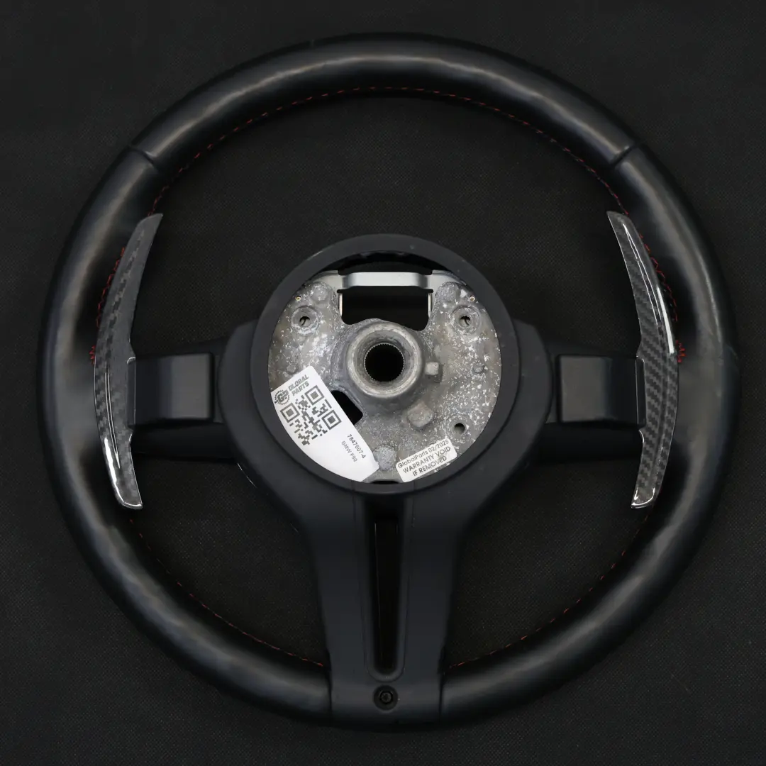 Volant BMW F87 M2 F80 M3 M Performance Cuir Noir Palettes Changement Vitesse  - SKU 7847607-4 - Numéro de pièce 7847607