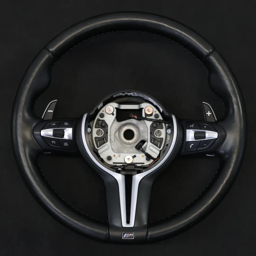 Steering Wheel BMW F87 M2 F80 M3 F82 M4 M Sport Leather Heated Paddle Shift to with Part number 7847607 Steering Wheel BMW F87 M2 F80 M3 F82 M4 M Sport Leather Heated Paddle Shift - SKU 7847607 - Part number 7847607
