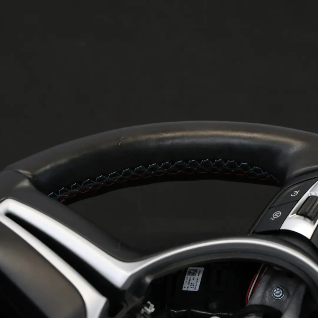 Cuero Con Levas De Cambio Calefactables para Volante BMW F87 M2 F80 M3 F82 M4 M Sport con número de pieza 7847607 Volante BMW F87 M2 F80 M3 F82 M4 M Sport Cuero Con Levas De Cambio Calefactables - SKU 7847607 - Número de pieza 7847607