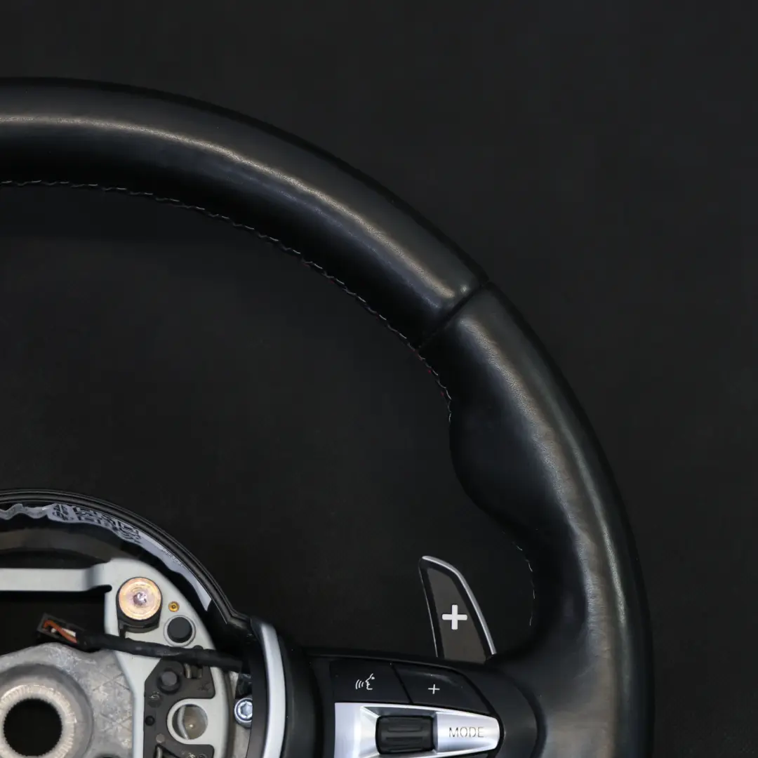 Steering Wheel BMW F87 M2 F80 M3 F82 M4 M Sport Leather Heated Paddle Shift to with Part number 7847607 Steering Wheel BMW F87 M2 F80 M3 F82 M4 M Sport Leather Heated Paddle Shift - SKU 7847607 - Part number 7847607