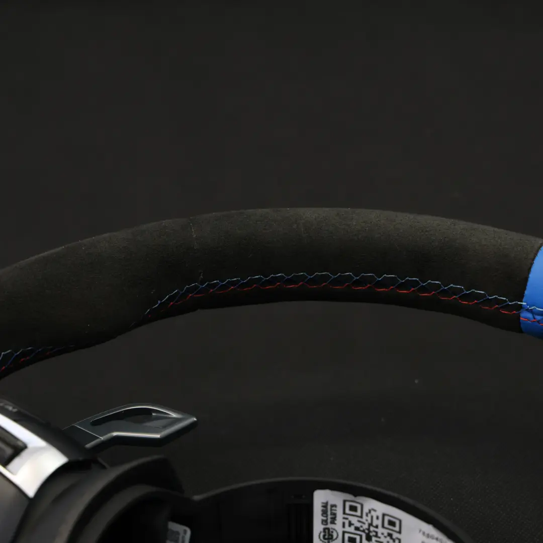 Volant BMW F20 F21 LCI F30 F31 F32 M Sport Alcantara Palettes Changement Vitesse pour à propos du numéro de pièce 7850403 Volant BMW F20 F21 LCI F30 F31 F32 M Sport Alcantara Palettes Changement Vitesse - SKU 7850403-10 - Numéro de pièce 7850403