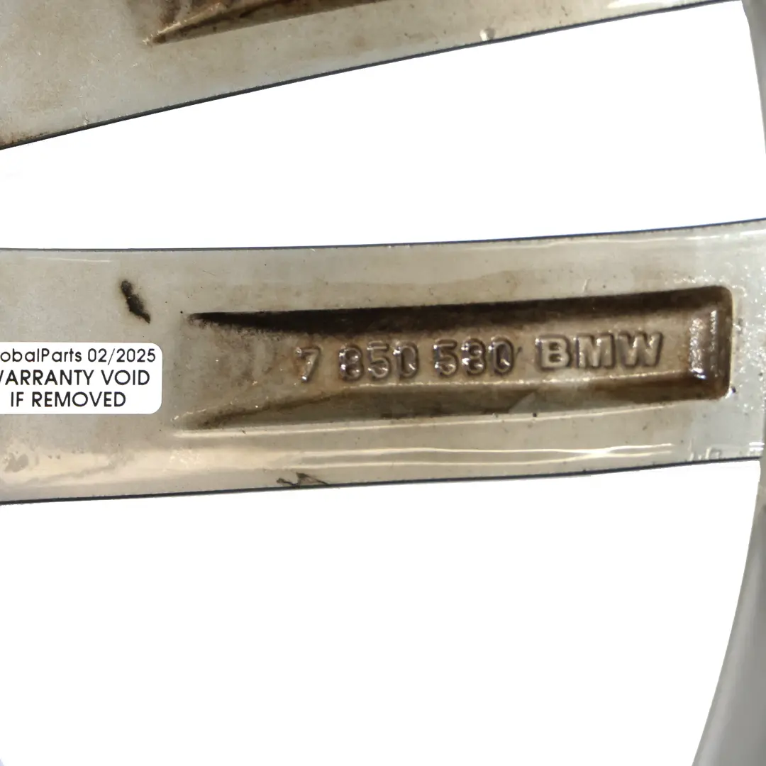 Hinterrad Alufelge 19" 9,5J ET:39 M Doppelspeiche 647 für BMW G11 G12 G32 mit Teilenummer 7850580 BMW G11 G12 G32 Hinterrad Alufelge 19" 9,5J ET:39 M Doppelspeiche 647 - SKU 7850580-1 - Teilenummer 7850580