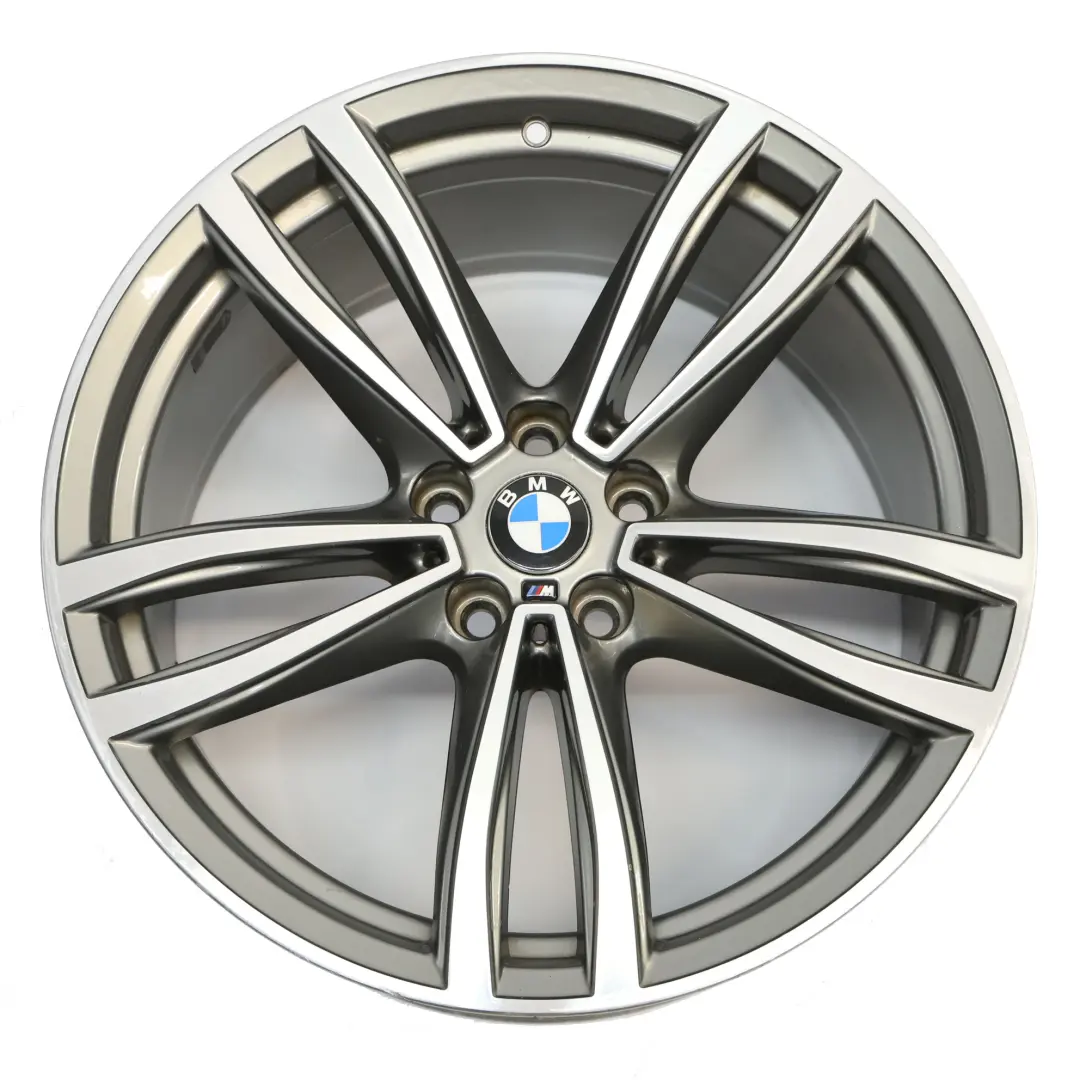 Cerchio Posteriore Lega 19" 9,5J ET:39 M Doppie Razze 647 per BMW G11 G12 con numero di parte 7850580 BMW G11 G12 Cerchio Posteriore Lega 19" 9,5J ET:39 M Doppie Razze 647 - SKU 7850580-2 - Numero di parte 7850580