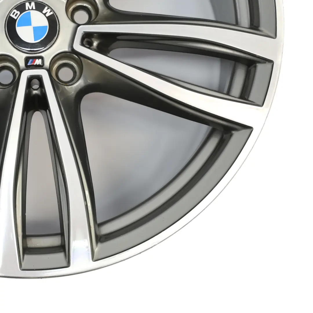 BMW G11 G12 G32 Rear Wheel Alloy Rim 19" 9,5J ET:39 M Double Spoke 647 - SKU 7850580-2 - Part number 7850580