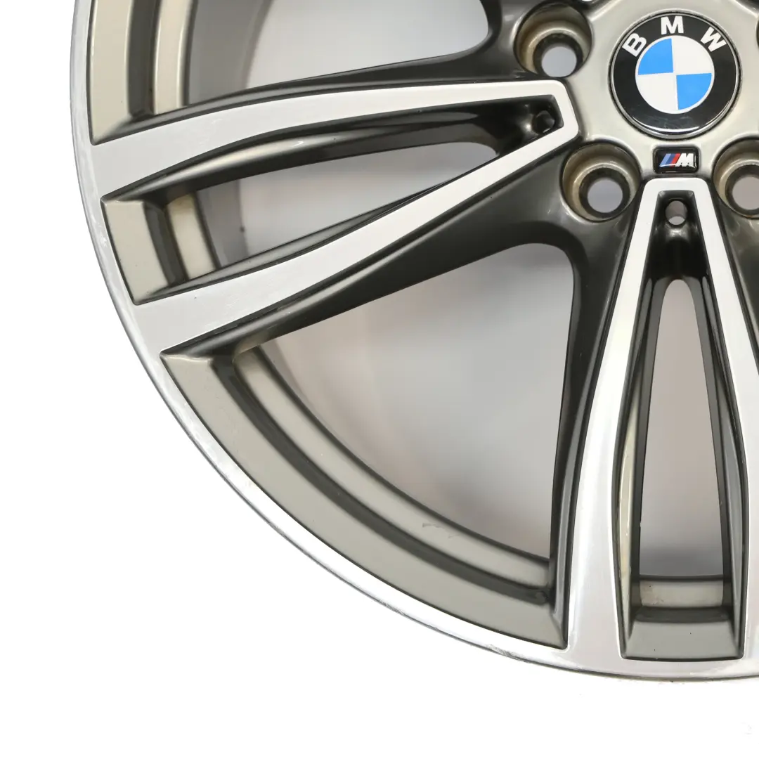BMW G11 G12 G32 Rear Wheel Alloy Rim 19" 9,5J ET:39 M Double Spoke 647 - SKU 7850580-2 - Part number 7850580
