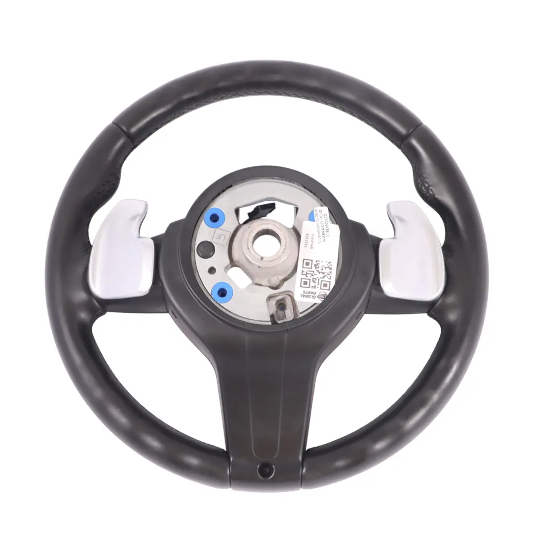 Volant BMW F06 F07 F10 F11 LCI F13 Cuir Noir M Sport Palettes Changement Vitesse pour à propos du numéro de pièce 7851234 Volant BMW F06 F07 F10 F11 LCI F13 Cuir Noir M Sport Palettes Changement Vitesse - SKU 7851234 - Numéro de pièce 7851234