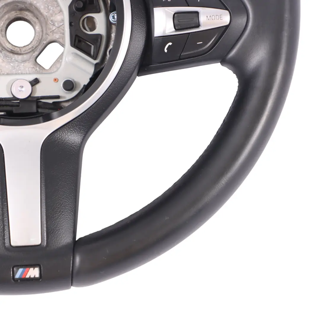  Volant BMW F06 F07 F10 F11 LCI F13 Cuir Noir M Sport Palettes Changement Vitesse - SKU 7851234 - Numéro de pièce 7851234