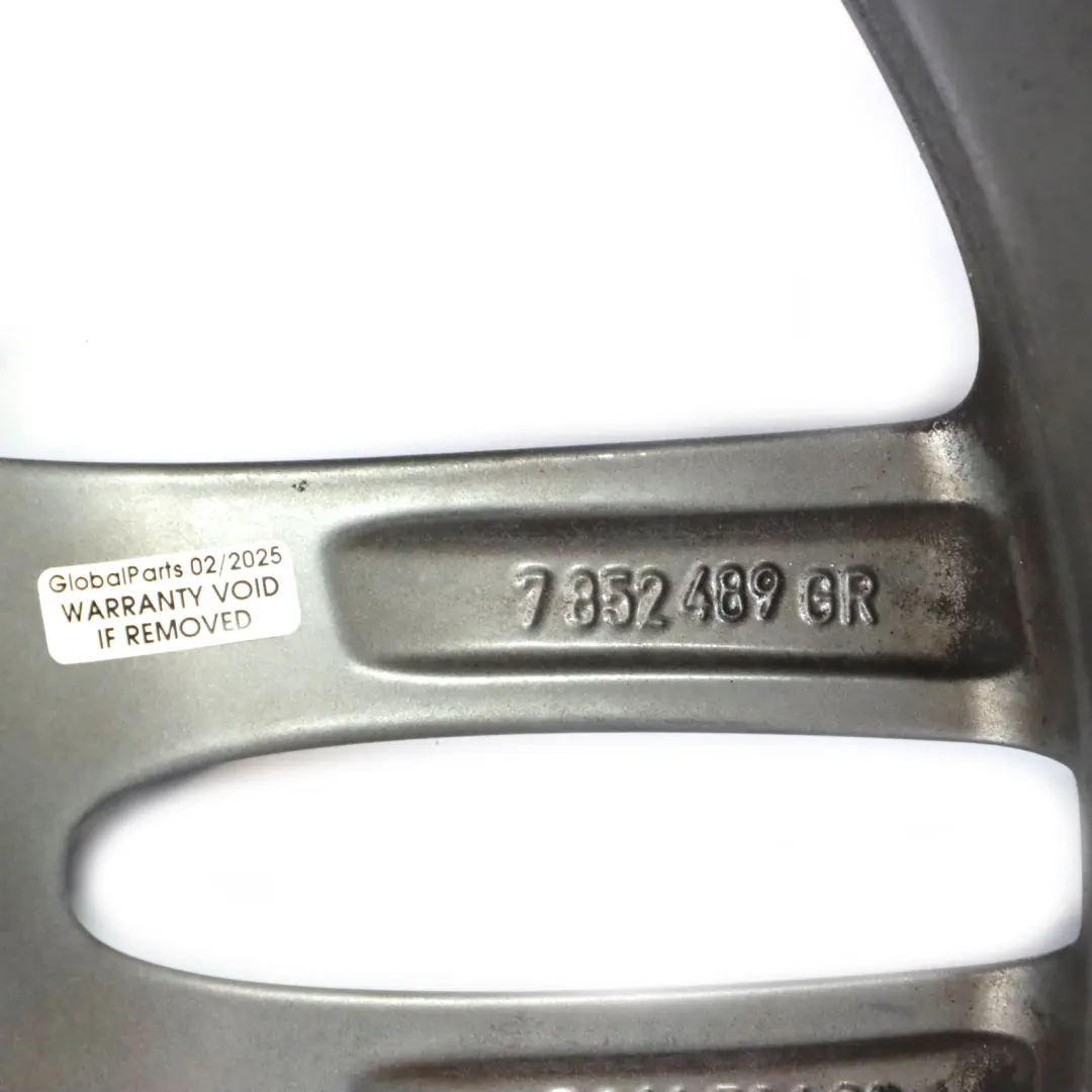  Llanta De aleacionBMW F20 F21 F22 Ferricgrey 18" 7,5J ET:45 M Doble radio 461 - SKU 7852489-1 - Número de pieza 7852489