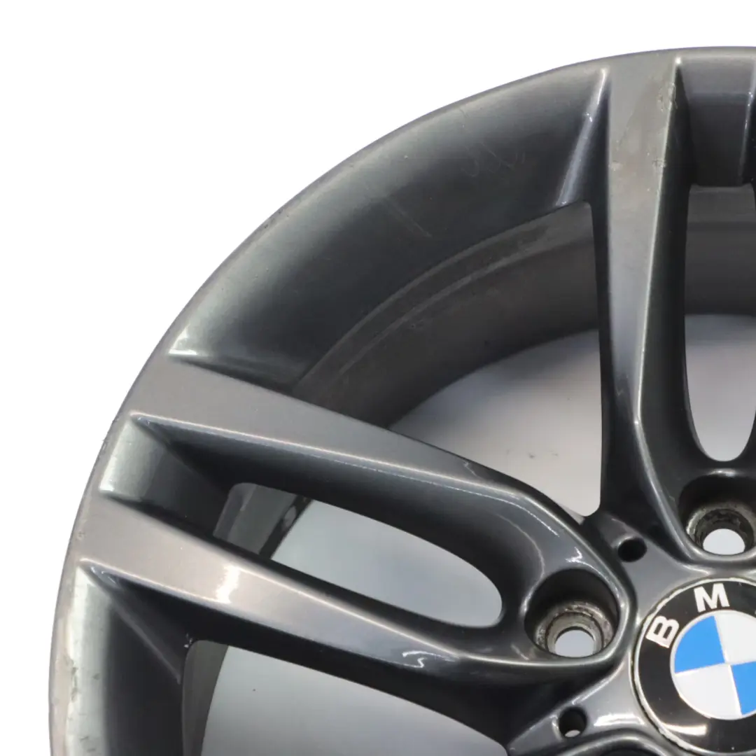 Ferricgrey Alloy Wheel Rim 18" 7,5J ET:45 M Double Spoke 461 to BMW 1 F20 F21 F22 with Part number 7852489 BMW 1 F20 F21 F22 Ferricgrey Alloy Wheel Rim 18" 7,5J ET:45 M Double Spoke 461 - SKU 7852489-1 - Part number 7852489