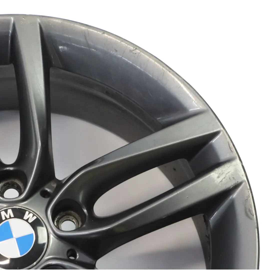 Ferricgrey Alloy Wheel Rim 18" 7,5J ET:45 M Double Spoke 461 to BMW 1 F20 F21 F22 with Part number 7852489 BMW 1 F20 F21 F22 Ferricgrey Alloy Wheel Rim 18" 7,5J ET:45 M Double Spoke 461 - SKU 7852489-1 - Part number 7852489