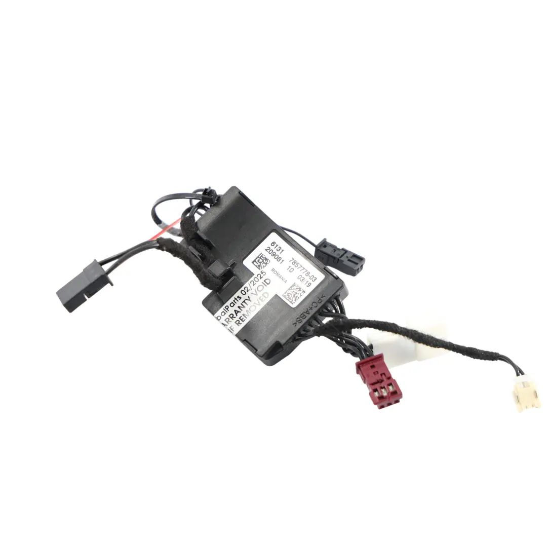 Módulo De Volante BMW X3 G01 X5 G05 G20 G30 Unidad Control Calefacción para con número de pieza 7857778 Módulo De Volante BMW X3 G01 X5 G05 G20 G30 Unidad Control Calefacción - SKU 7857778 - Número de pieza 7857778