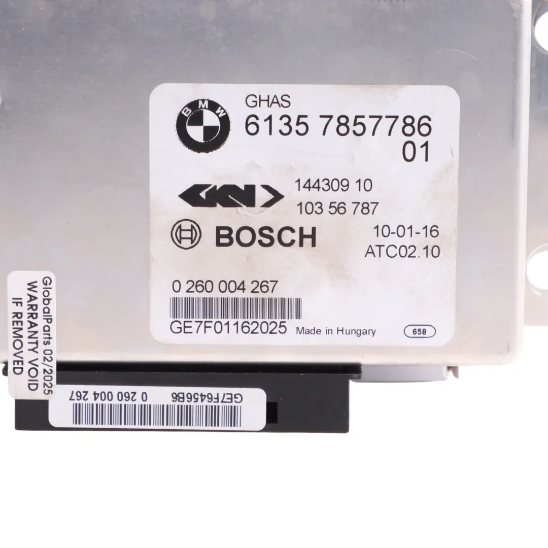 F09 F10 F12 F13 Differential Locking Module Control Unit ECU to BMW with Part number 7857786 BMW F09 F10 F12 F13 Differential Locking Module Control Unit ECU - SKU 7857786 - Part number 7857786