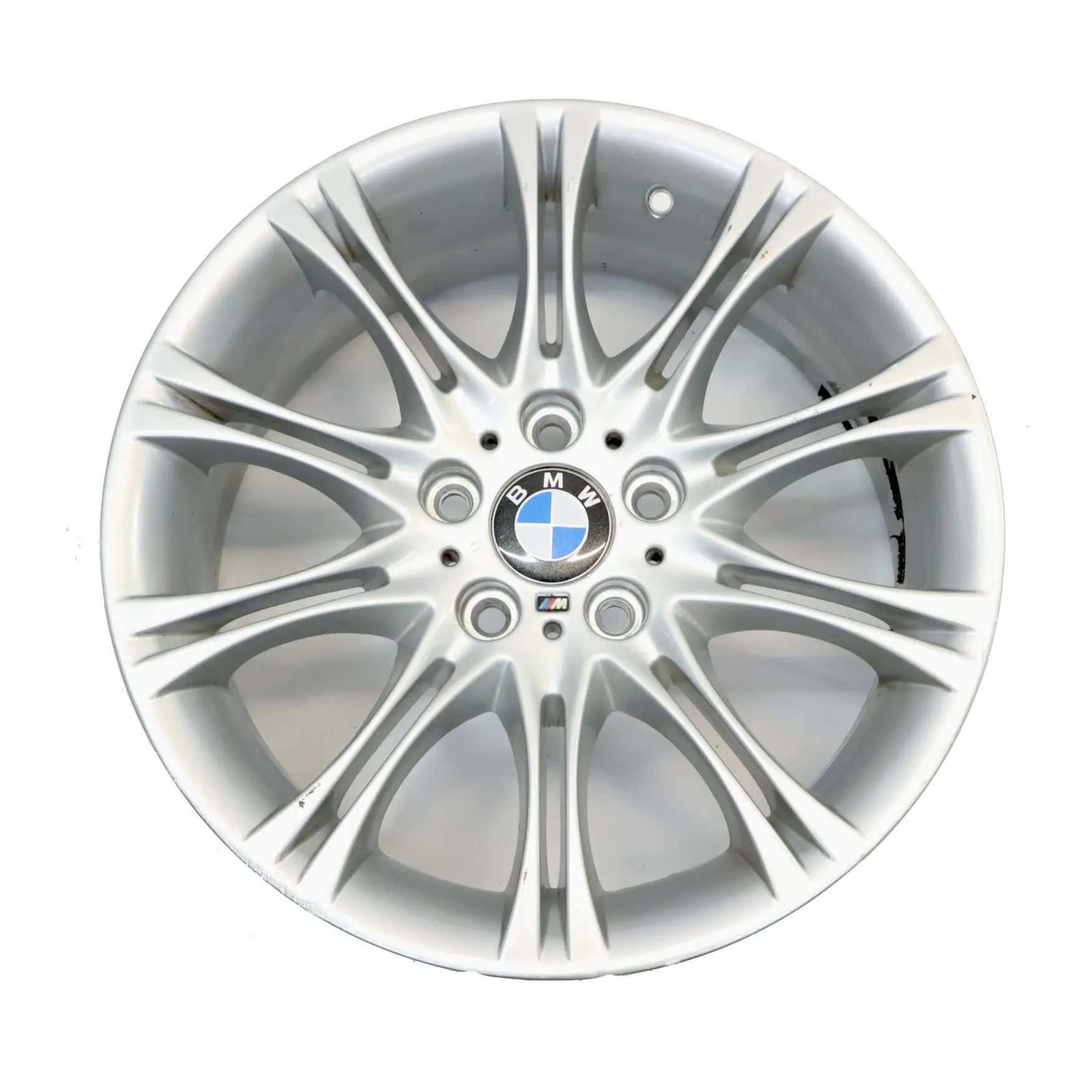BMW E46 Z4 E85 Argento Cerchio Anteriore In Lega 18" 8J ET:47 M Doppie Razze 135