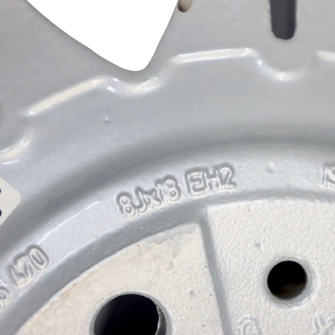 BMW E46 Z4 E85 Silver Front Alloy Wheel Rim 18" 8J ET:47 M Double Spoke 135 - SKU 7896470-1 - Part number 7896470