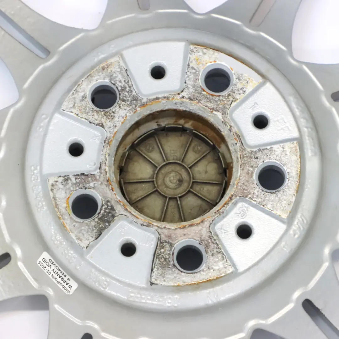 Alloy Wheel Rim 18" 8,5J ET:50 M Double Spoke 135 to BMW E46 Z4 E85 Silver Rear with Part number 7896490 BMW E46 Z4 E85 Silver Rear Alloy Wheel Rim 18" 8,5J ET:50 M Double Spoke 135 - SKU 7896490-3 - Part number 7896490