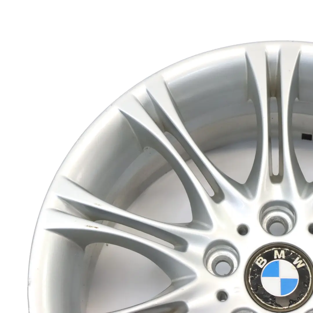 Alloy Wheel Rim 18" 8,5J ET:50 M Double Spoke 135 to BMW E46 Z4 E85 Silver Rear with Part number 7896490 BMW E46 Z4 E85 Silver Rear Alloy Wheel Rim 18" 8,5J ET:50 M Double Spoke 135 - SKU 7896490-3 - Part number 7896490