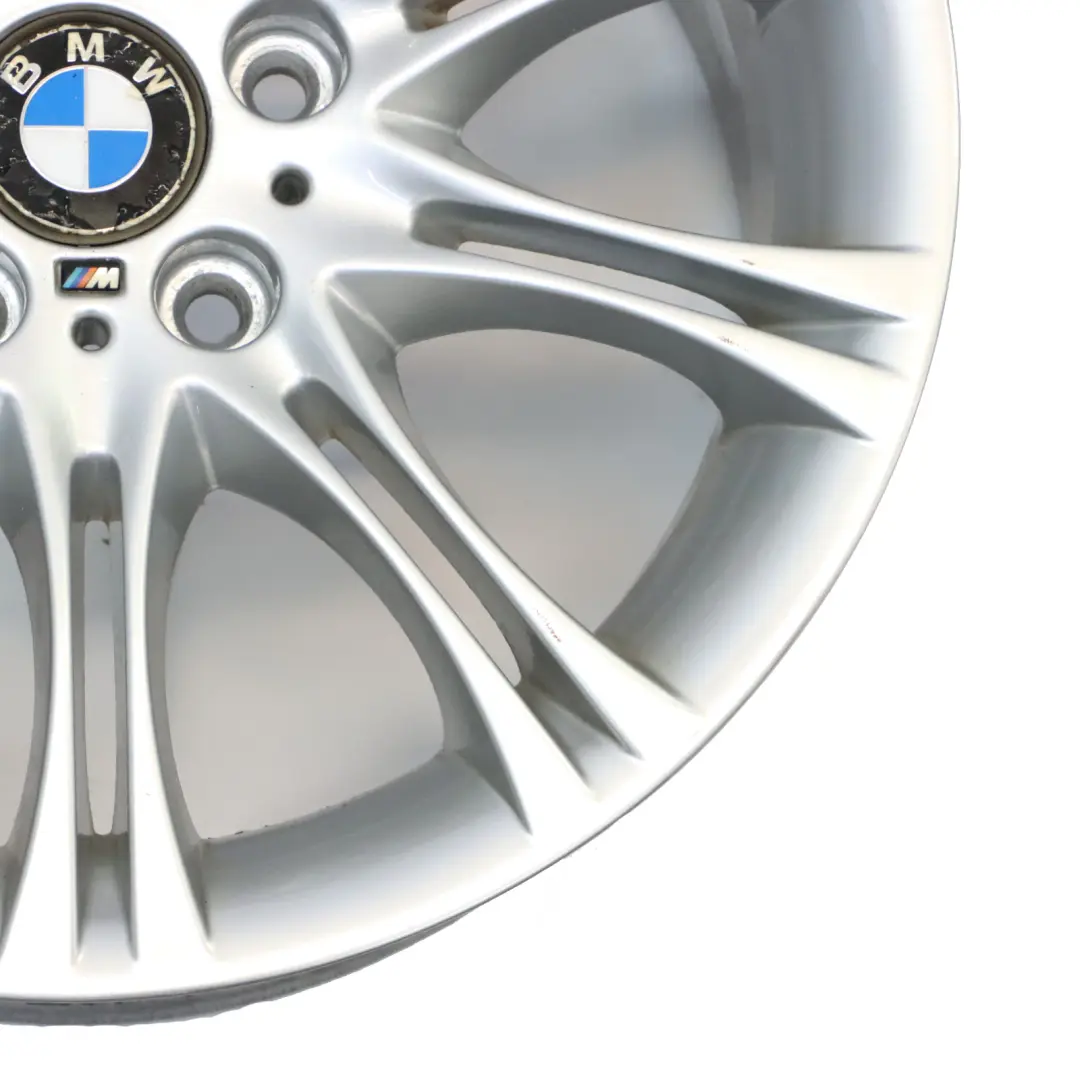 Alloy Wheel Rim 18" 8,5J ET:50 M Double Spoke 135 to BMW E46 Z4 E85 Silver Rear with Part number 7896490 BMW E46 Z4 E85 Silver Rear Alloy Wheel Rim 18" 8,5J ET:50 M Double Spoke 135 - SKU 7896490-3 - Part number 7896490