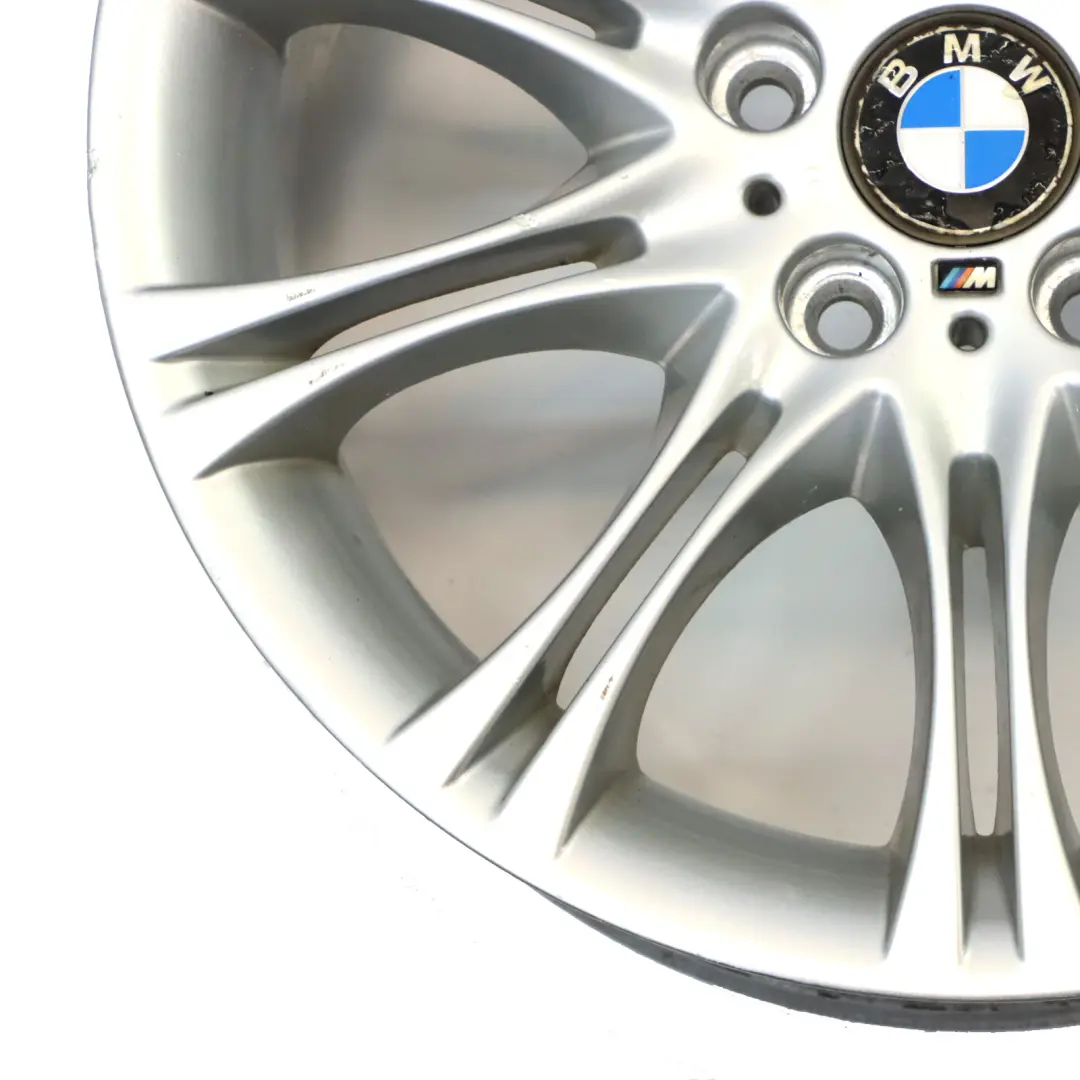 Alloy Wheel Rim 18" 8,5J ET:50 M Double Spoke 135 to BMW E46 Z4 E85 Silver Rear with Part number 7896490 BMW E46 Z4 E85 Silver Rear Alloy Wheel Rim 18" 8,5J ET:50 M Double Spoke 135 - SKU 7896490-3 - Part number 7896490