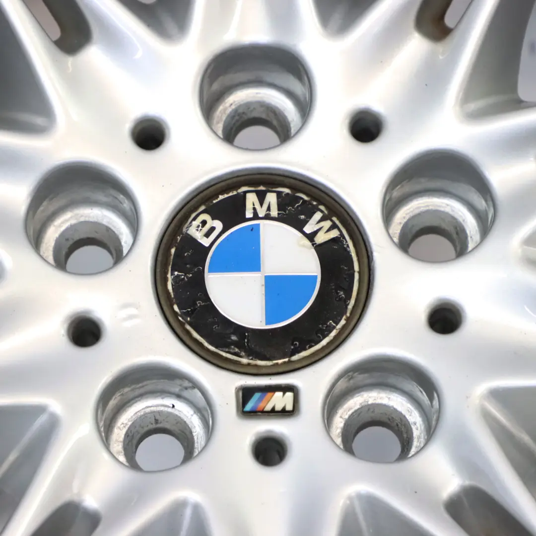 BMW E46 Z4 E85 Silver Rear Alloy Wheel Rim 18" 8,5J ET:50 M Double Spoke 135 - SKU 7896490-3 - Part number 7896490