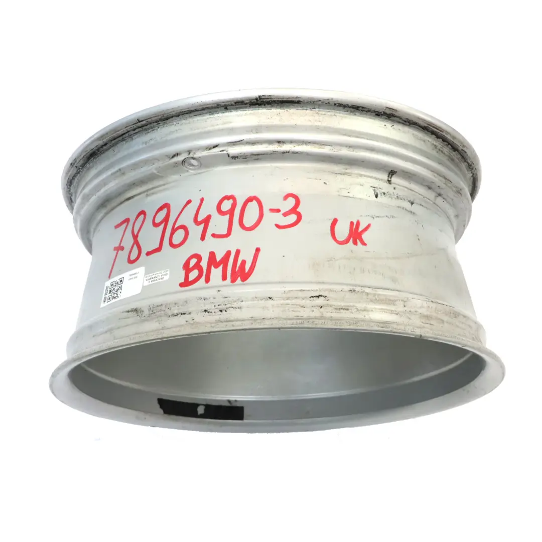 BMW E46 Z4 E85 Silver Rear Alloy Wheel Rim 18" 8,5J ET:50 M Double Spoke 135 - SKU 7896490-3 - Part number 7896490